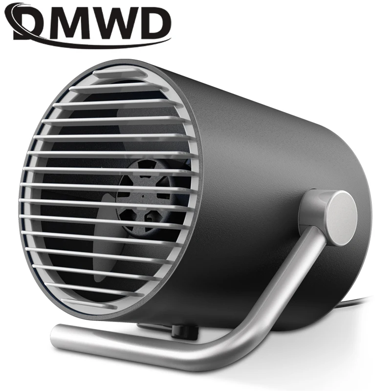 Настольный мини вентилятор DMWD с USB подключением портативный для