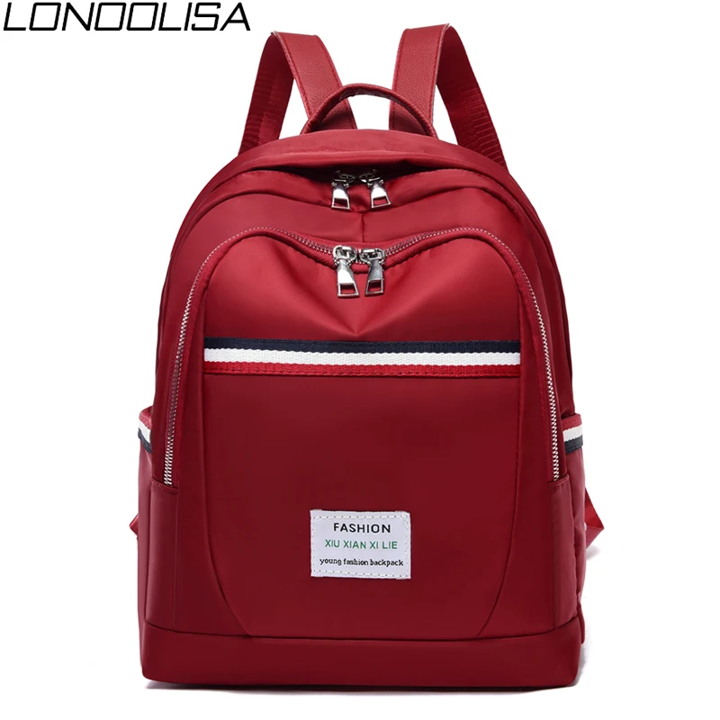 Высокое качество простой женский рюкзак Оксфорд Mochila школьные сумки для девочек