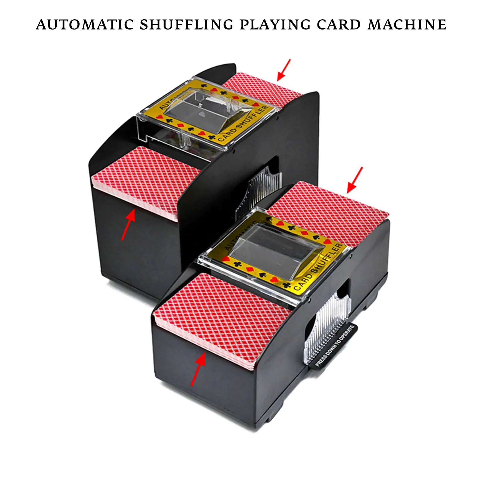 Automatisch Poker Kartenmischmaschine Spiel Kartenmischgerät Maschine schlurfen 