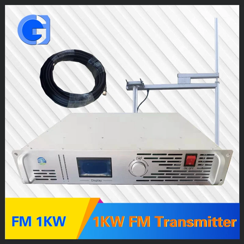 GD FM 1KW ALL 1000W FM Transmitte Radio Broadcast Equipments Portable