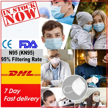 

In Voorraad! Hot Koop 10/50/100 Pcs Niet-geweven 3 Lagen Anti-stof Wegwerp Veilig Ademend Gezicht Kids Volwassen Oor Lus Filter