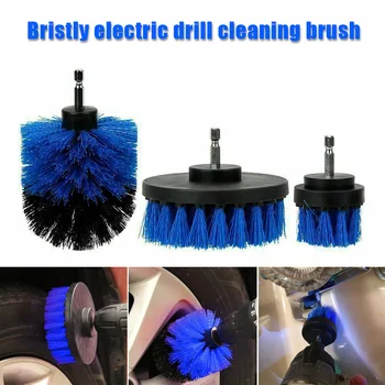 

Car Washing Brush Hard Bristle Drill Auto Detailing Cleaning Tools 3Pcs/set XR657