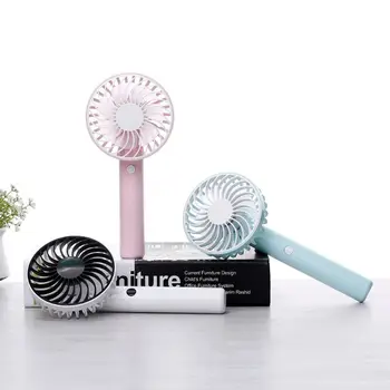 

Handheld Battery Operated Fan With 7 Blades 3 Speeds USB Chargin Low Nois Mini Fan Silent Fan Electric Hand Fan Portable