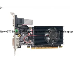 Carte graphique gt730 2G DDR3 HD, petit châssis, carte graphique indépendante, serveur, carte graphique semi haute, nouveauté 