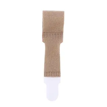 

1pc Polyester Velvet Toe Overlapping Separator Hallux Valgus Corrector Tool