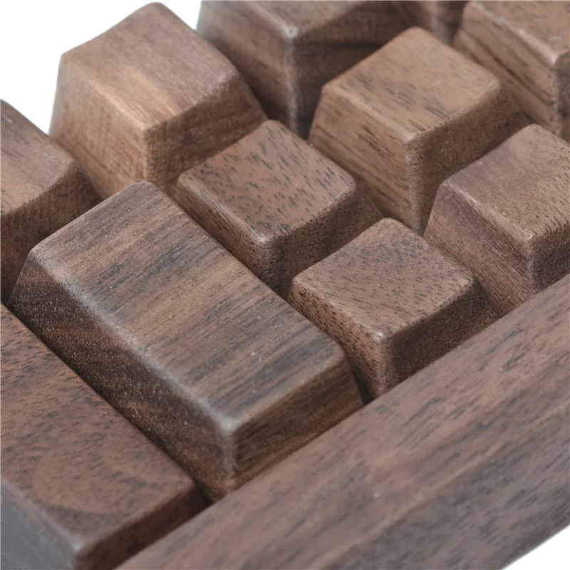 Аксессуары для клавиатуры Walunt Wood Keycap Oem профиль Mx механическая клавиатура R4 R3 R2 R1