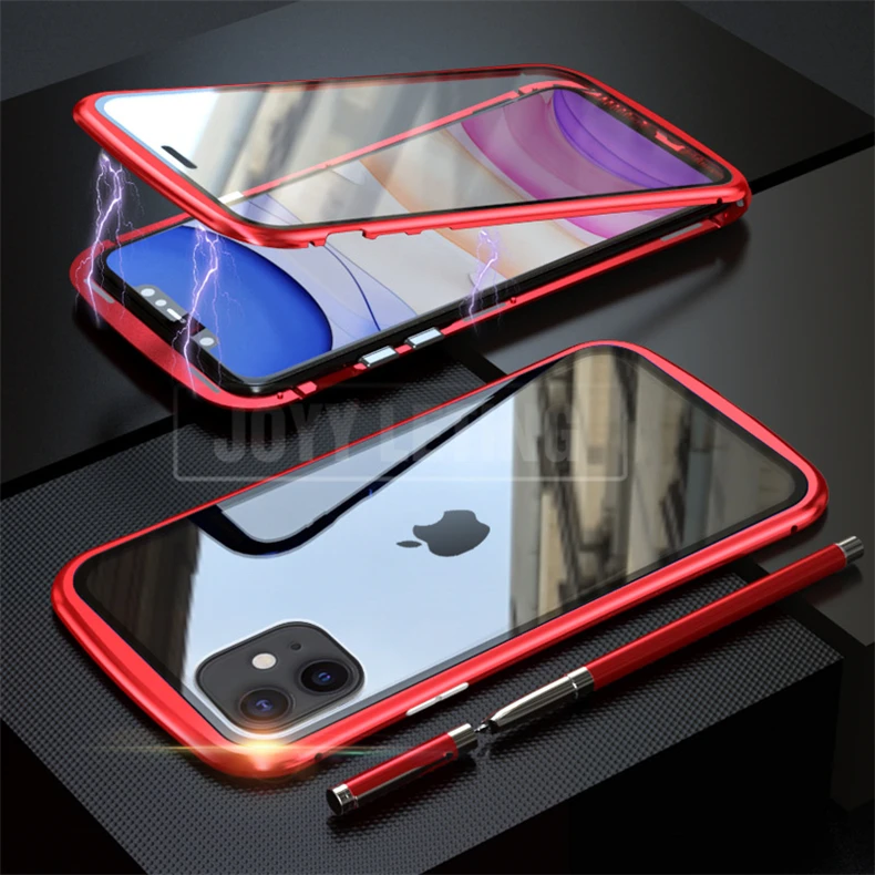Полный корпус защитный чехол для телефона iPhone 11 Pro максимальный чехол 360 магнитный чехол для iPhone 11 Pro чехол противоударный бронированный чехол