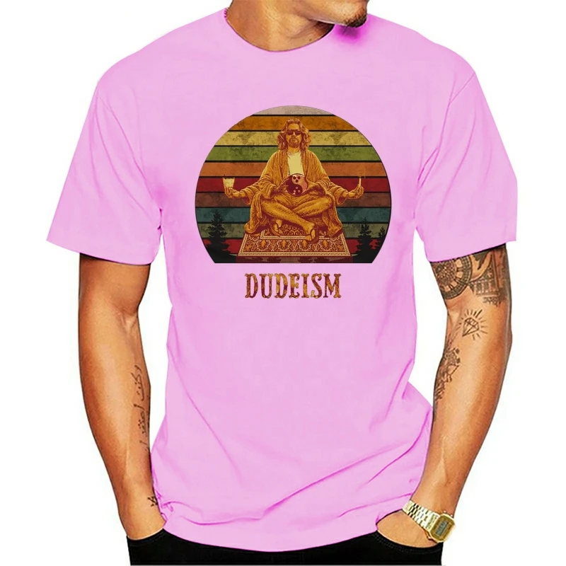 Винтажная Футболка The Big Lebowski Buddha Dudeism | Мужская одежда