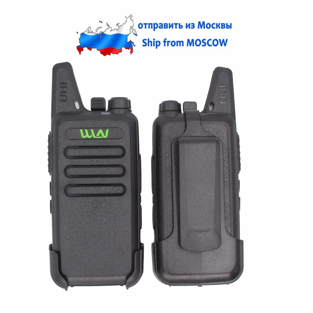 

2PCs WLN KD Slim size Two Way Radio long range UHF 400-470MHz professional handheld FM transceiver WLN KD-C1 Walkie Talkie Radio