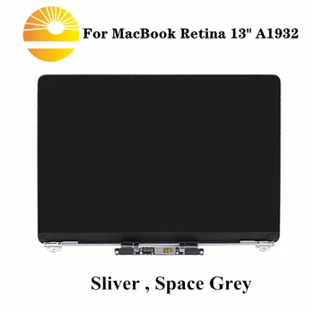 

100% New Gold A1932 full LCD LED screen for Macbook Air Retina 13.3" A1932 LCD LED Screen display assembly 2018 Year