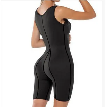 

Sweat Bodysuits Women for Fitness Sports Neoprene Hugging Corset Shapewear Tummy Control Waist Trainer Body Shaper