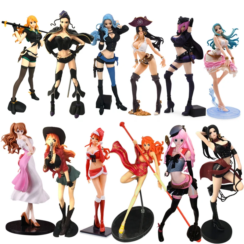 アニメワンピースナミボア ハンコックビビペローナロビンreijuプディングpvcアクションフィギュア人形グッズ模型玩具クリスマスギフト アクション トイ フィギュア Aliexpress