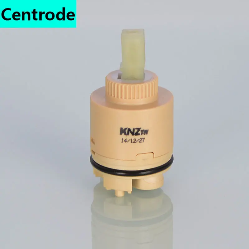 Faucet valve core hot and cold mixed temperature-resistant ceramic valve chip 25/35/40 dish basin basin switch repair parts