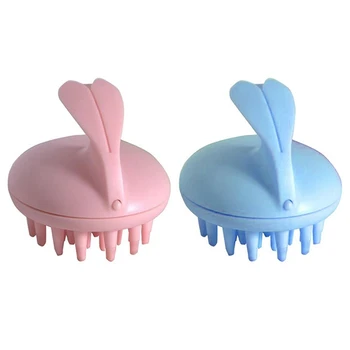 

High Quality New Electric Hair Comb Waterproof Scalp Massage Hairbrush Vibrating Silicone Comb Massager Electric Hair Brush