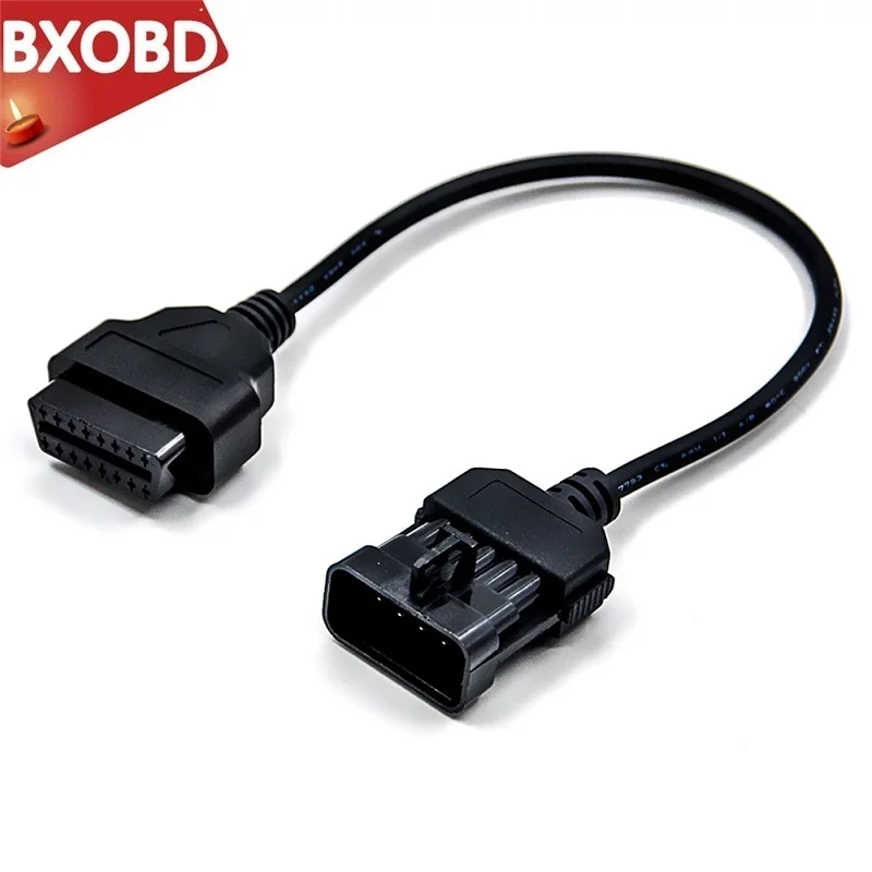 OBD2 10pin кабель для Opel 10PIN 16PIN соединительный с разъемом кабеля 10 контактный разъем
