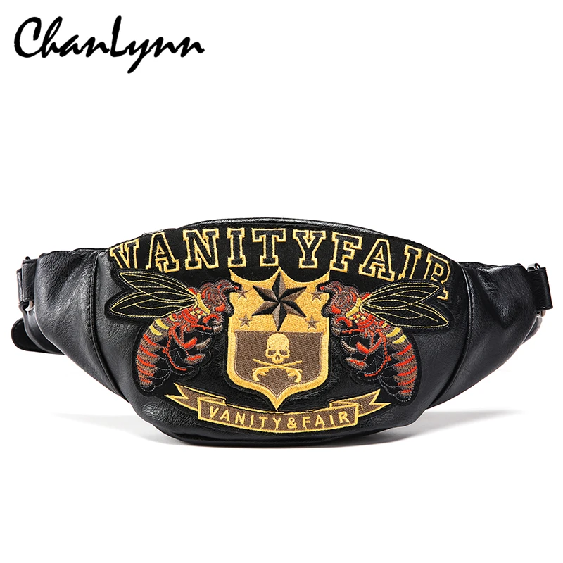 

2019 Brand New Fashion Men Bags Chest Pack Male Shoulder Bags Crossbody Messenger Bag Multifunction Waist Bag