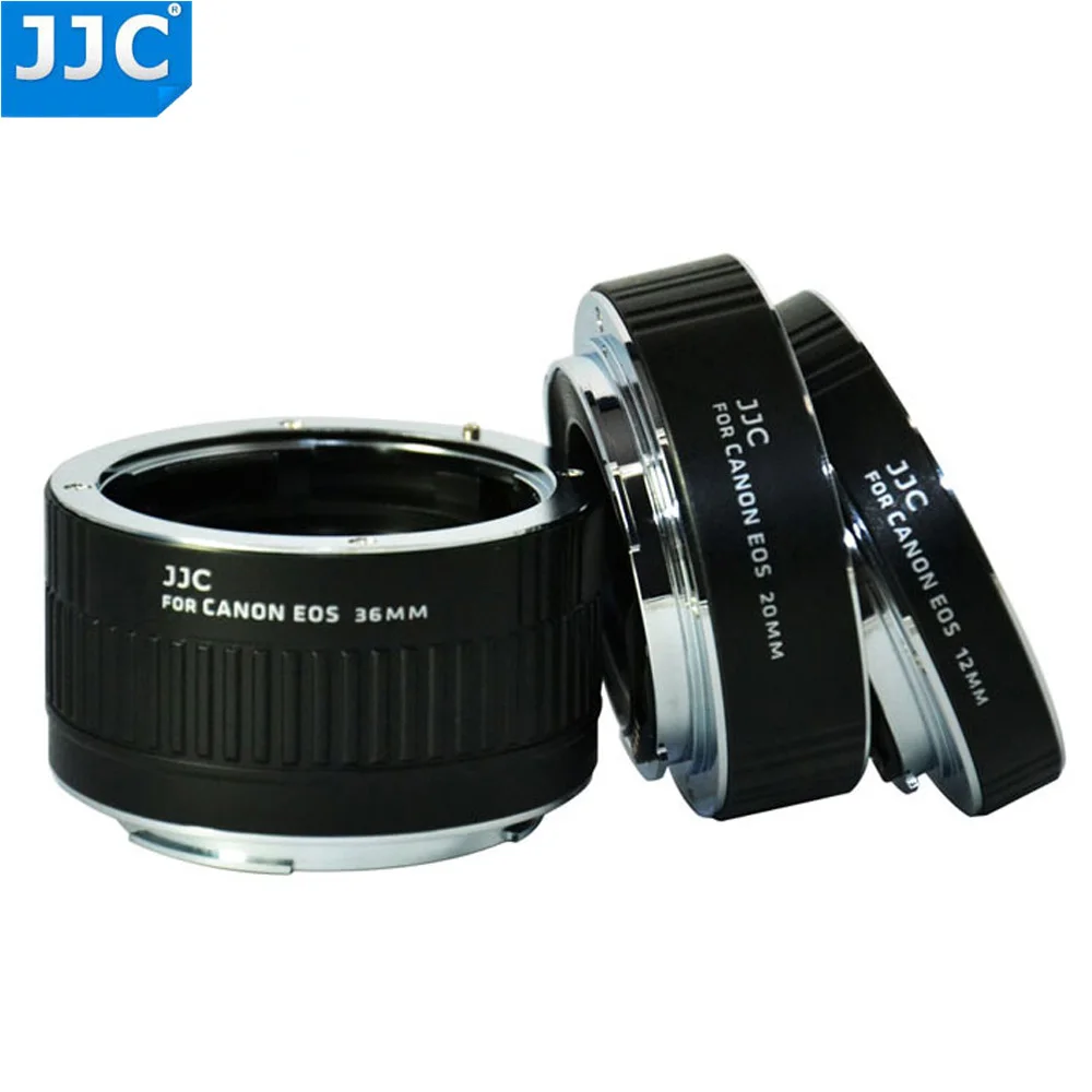 Удлинительное Кольцо для камеры JJC 12 мм 20 36 AF макро адаптер Canon EF 760D 750D 700D 650D 600D 550D 70D