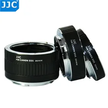 JJC 12mm 20mm 36mm AF Macro Extension Tube Ring Adapter for Canon EF EF S Camera 760D 750D 700D 650D 600D 550D 70D 7D 5D MarkIII