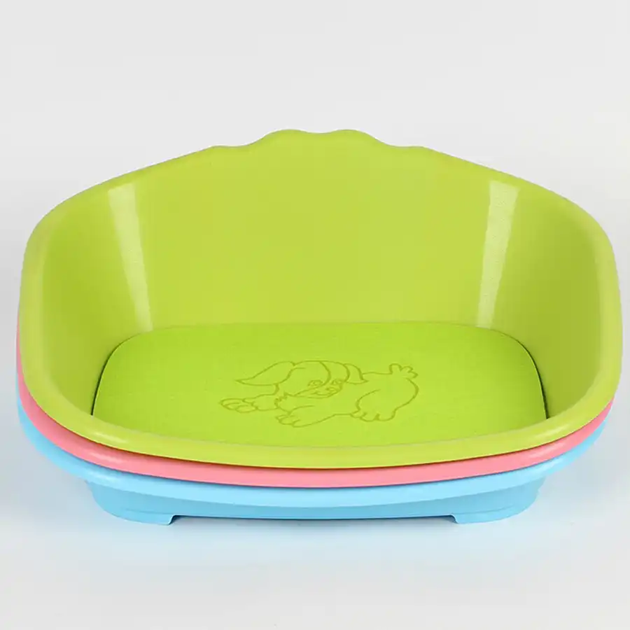 Semi Closed Plastic Dog Toilets Grids Toilets Puppy Training