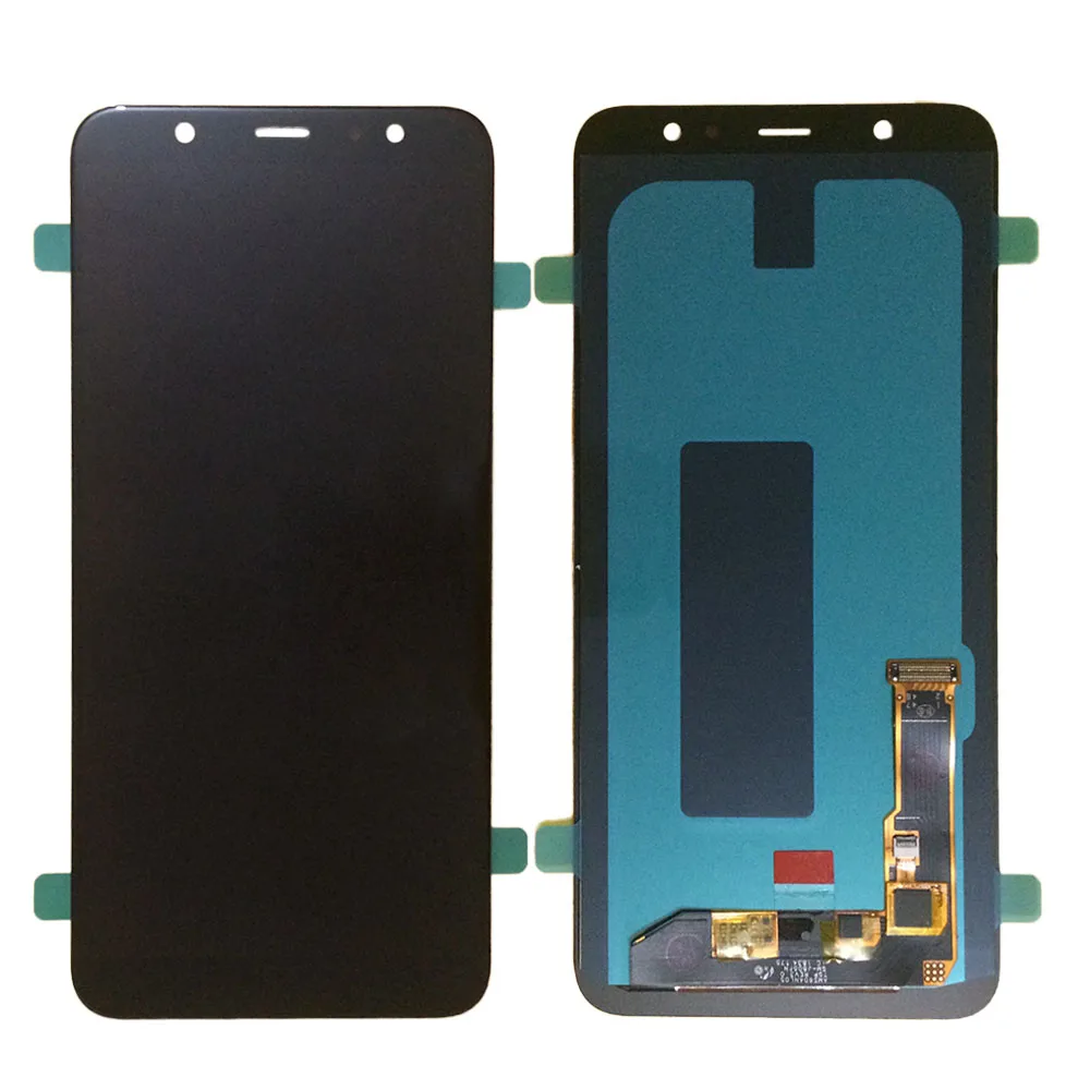 6 0 &quotA605 Amoled ЖК дисплей для Samsung Galaxy A6 плюс 2018 + A605F A605 с сенсорным экраном и цифровым