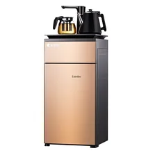 Вертикальный чайный бар Бытовая Вертикальная Питьевая машина теплый и горячий сенсорный экран Блокировка от детей закаленное стекло двойной doo