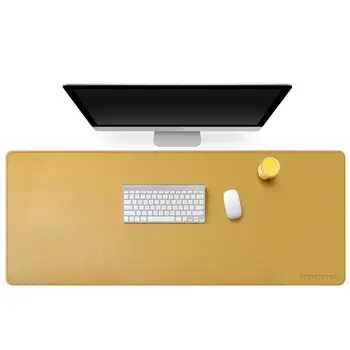 

1150*500mm Desk Pad Large Size PU Leather Mouse pad Business Office Home Table Pad for Laptop Keyboard Double Side Mousepad