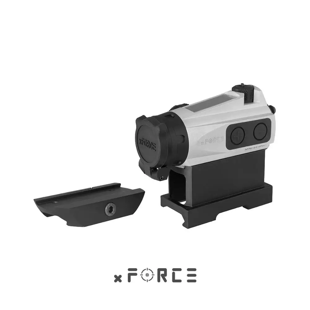 Silver XFORCE XTSP Солнечный Красный точка зрения с низким креплением& QD Mount& Killflash/антиблик купить один получить бесплатно объемная Клеммная коробка - Цвет: Silver