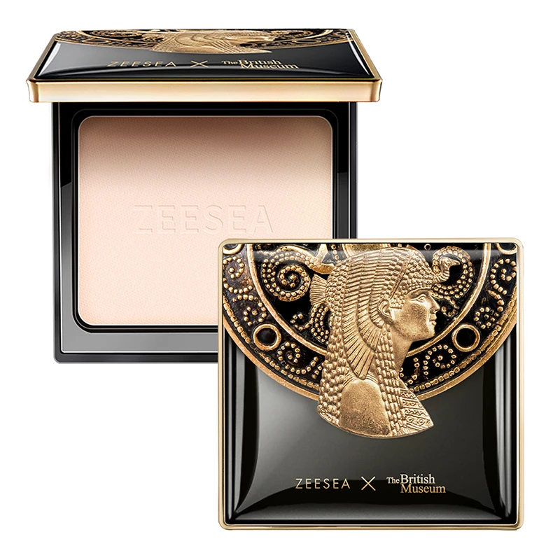 

ZEESEA Eygpt Collection 3 Colors Makeup Face Powder Oil Control Long Lasting Pressed Powder Pallete Contour Concealer