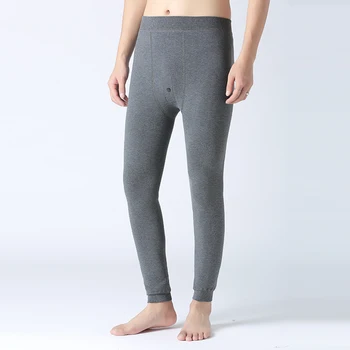 

Men Thermal Underwear Pants Winter Warm Thicken Fleece Cotton Long Leggings Pants Thermal Underwear Bottoms Male Underwears