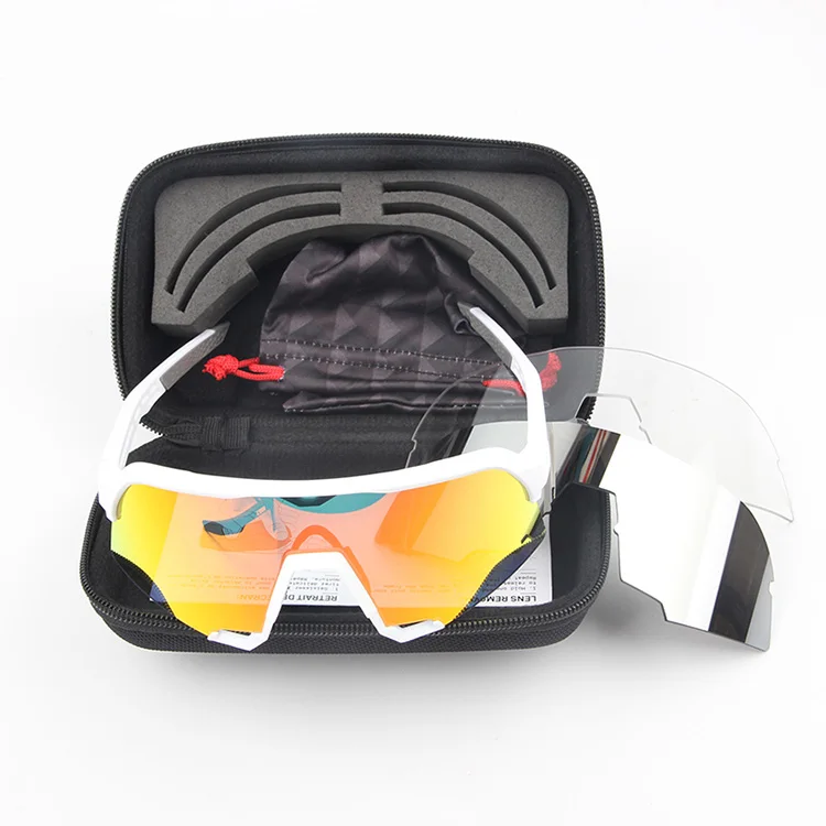 S3 sangan солнцезащитные очки Велоспорт Дорога MTB уличные очки UV4003 объектив LE коллекция S2 Racetrap - Цвет: WhiteS3