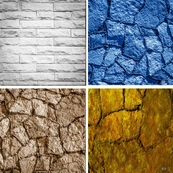 

Nitree Photography Background Cloth Retro Brick Wall Stone Wall Cobblestone Vinyl Photo Gallery Posing Props