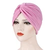 Muslim Women Indian Turban Hat Ruffles Chemo Cancer Cap Beanie Caps Headwear Head Wrap Women Muslim Scarf Caps ► Photo 3/6
