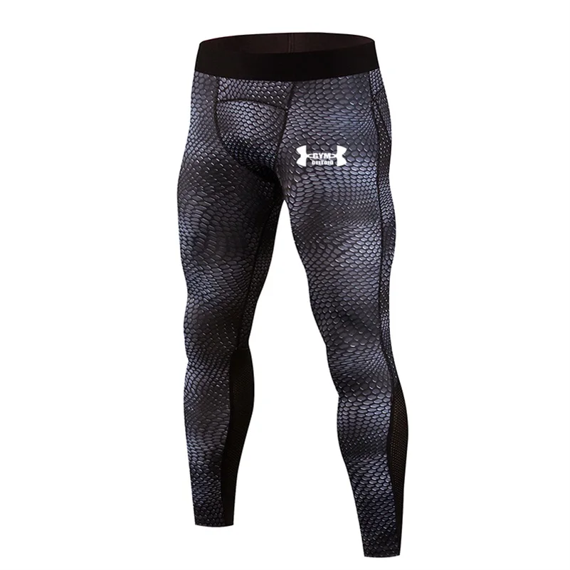 

High Quality Compression Men's Sport Pants Rashguard Gym Fitness Jogging Tights Quick Dry MMA Running Pants Sport Trousers Men
