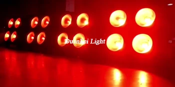 

8lot Dj led blinder rgbw 4x100w 4in1 quad color strobe led audience blinder light