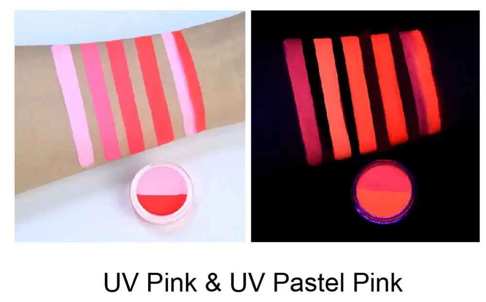 NEON UV Grow Split Eyeliners Water Ativated Face Body Candy Color Fluorescent Paint Pigment 2022 Hydra Eyeliner 4
