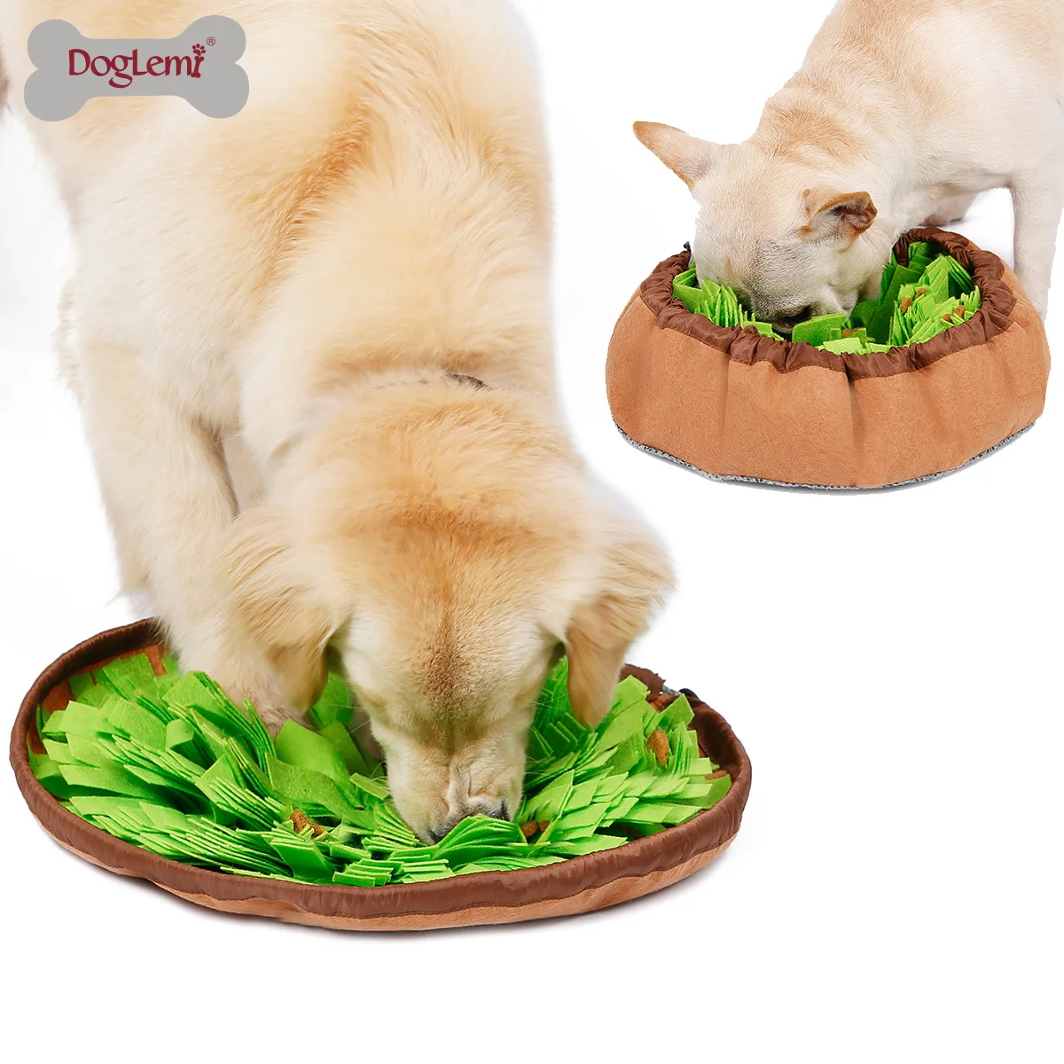 Dog Snuffle Bowl Mat Pet Cat Snuffling Nose Work Matiq Training Slow Eat  Bowl - Dog Beds/mats - AliExpress