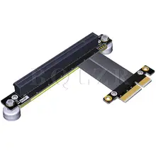 BQLZR черный PCB-кабель 16X до 4X удлинитель для PCI-e PCI карты 15 см длина