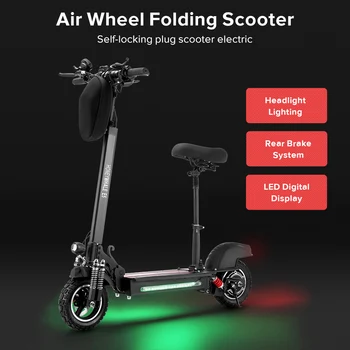 

E5 Folding Electric Scooter 600W Brushless Motor Max Speed 40KM/h 40KM Range Scooter Electric Ruima Patinete Eletrico