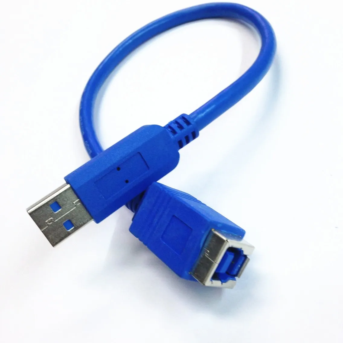 USB 3,0 B Женский USB 3,0 кабель USB 3,0 A штекер в B Женский кабель для передачи данных 30 см