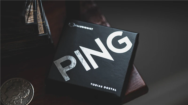 Ping by Tobias Dostal(трюк+ онлайн инструкция)-монета магические трюки ментализм сцена крупным планом уличные аксессуары Иллюзия трюк