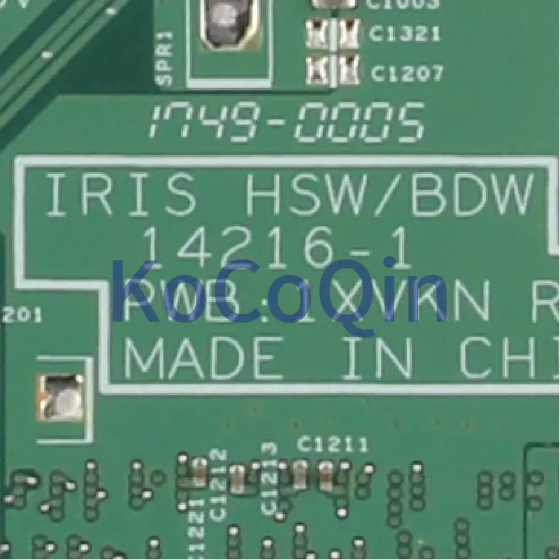 para Dell Inspiron Computador Portátil Placa-mãe Cn-0mhdt2 0mhdt2 Iris Hsw - Bdw 14216-1 Notebook Mainboard Sr23y Ddr3 15 3458 3558 I5-5200u - Imagem 4