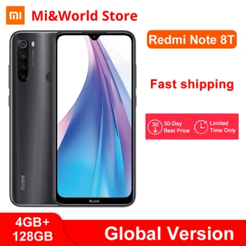 

Global Version Xiaomi Redmi Note 8T 4GB RAM 128GB ROM NFC Mobile Phone 48MP Quad Rear Camera Snapdragon 665 Octa Core 4000mAh