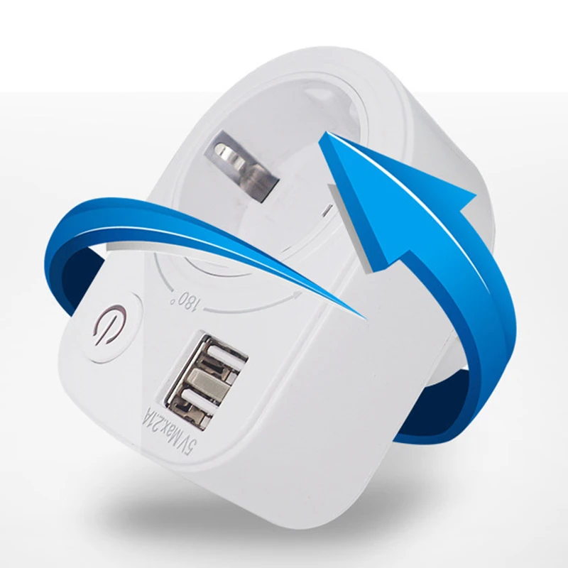 2.1A двойной usb порт настенное зарядное устройство адаптер питания розетка панель Израиль вилка
