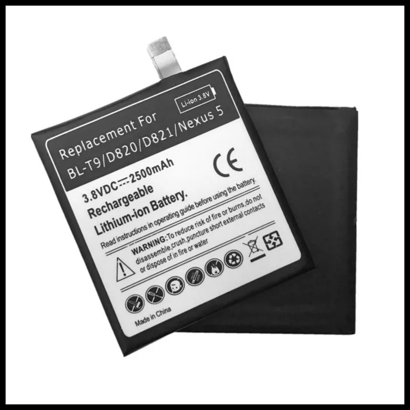 

High Quality Replacement BL-T9 Battery For LG Google Nexus 5 / D820 / D821 / Nexus5 BATTERY BLT9