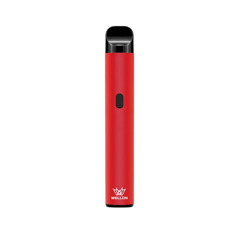 WELLON STAN 650MAh 1 мл Pod вейп-комплект электронной сигареты регулируемый три уровня мощности Pod системный комплект - Цвет: Red