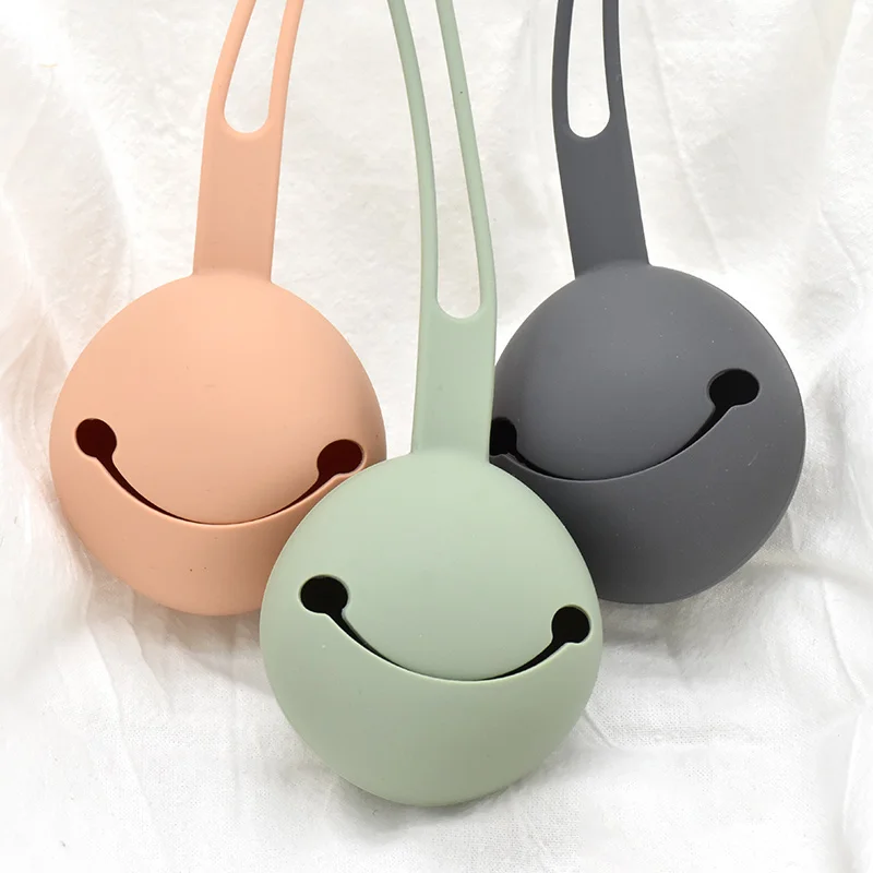 Silicone Nipple For Newborns Personalized Kids Pacifier Holder Portable Food Grade Nipple Case Baby Nursing Accessories pacifier holder