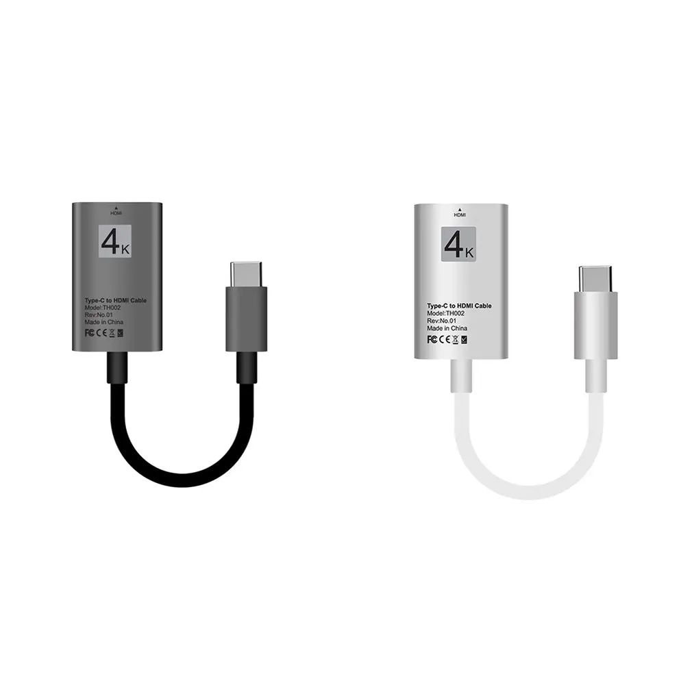 Адаптер type-C 3,1 на Hdmi 4K* 2K Hdtv для samsung Galaxy S9/S8 Macbook Pro поддерживает синхронную передачу голосового видео изображения