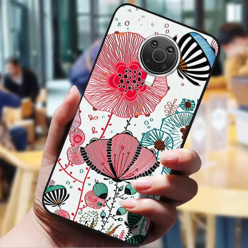 3D Emboss Case For Nokia G20 Case Relief Soft Silicone Back Cover