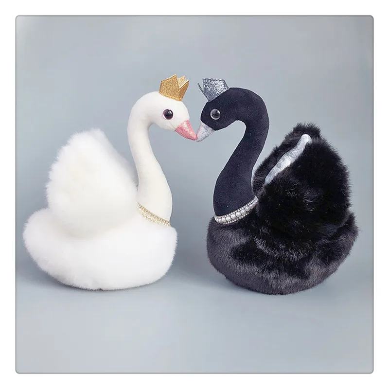 

Креативная плюшевая игрушка в виде лебедя, милая мультяшная Мягкая кукла в виде лебедя, детская игрушка, подарок на день рождения h0441