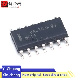 74HC14D SOP14 74HC14 SOP SN74HC14DR SN74HC14 SMD новая и оригинальная интегральная схема